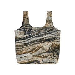 Rock Texture Background Stone Full Print Recycle Bags (s) 