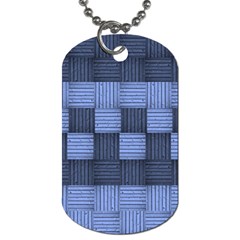 Texture Structure Surface Basket Dog Tag (one Side)