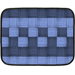 Texture Structure Surface Basket Double Sided Fleece Blanket (mini) 