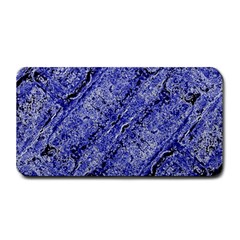 Texture Blue Neon Brick Diagonal Medium Bar Mats by Amaryn4rt