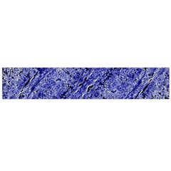 Texture Blue Neon Brick Diagonal Flano Scarf (large) by Amaryn4rt