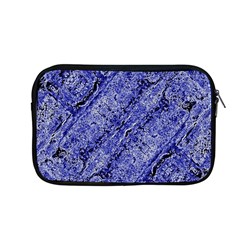 Texture Blue Neon Brick Diagonal Apple Macbook Pro 13  Zipper Case by Amaryn4rt