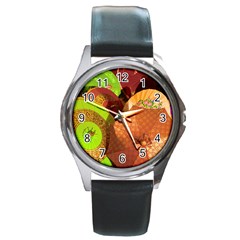 Umbrellas Parasols Design Rain Round Metal Watch