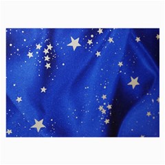 The Substance Blue Fabric Stars Large Glasses Cloth (2-side) by Amaryn4rt