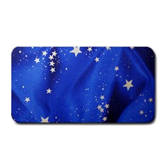 The Substance Blue Fabric Stars Medium Bar Mats by Amaryn4rt