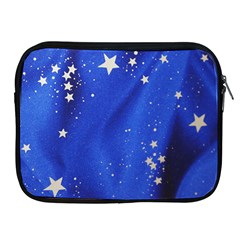 The Substance Blue Fabric Stars Apple Ipad 2/3/4 Zipper Cases by Amaryn4rt