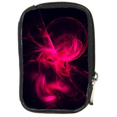 Pink Flame Fractal Pattern Compact Camera Cases by traceyleeartdesigns