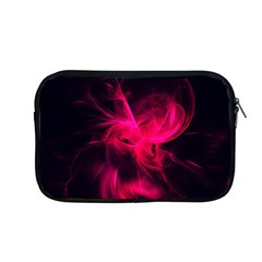 Pink Flame Fractal Pattern Apple Macbook Pro 13  Zipper Case by traceyleeartdesigns