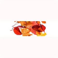 Autumn Leaves Leaf Transparent Large Bar Mats by Amaryn4rt