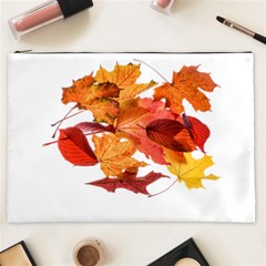 Autumn Leaves Leaf Transparent Cosmetic Bag (xxl)  by Amaryn4rt