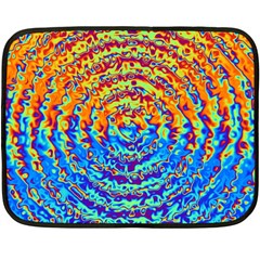 Background Color Game Pattern Fleece Blanket (mini)