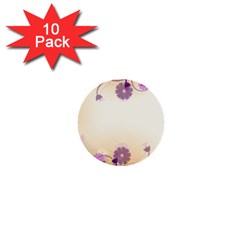 Background Floral Background 1  Mini Buttons (10 Pack)  by Amaryn4rt