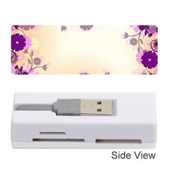 Background Floral Background Memory Card Reader (stick)  by Amaryn4rt