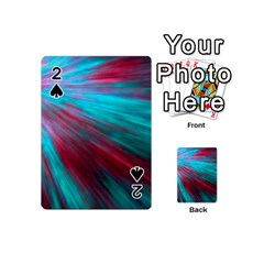 Background Texture Pattern Design Playing Cards 54 (mini)  by Amaryn4rt