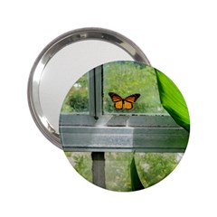 Butterfly #17 2 25  Handbag Mirrors by litimages