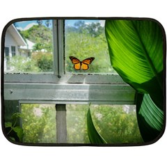 Butterfly #17 Double Sided Fleece Blanket (mini) 