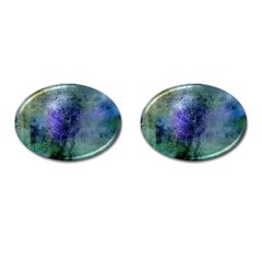 Background Texture Structure Cufflinks (oval) by Amaryn4rt