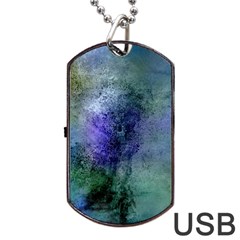 Background Texture Structure Dog Tag Usb Flash (two Sides)