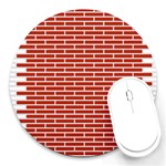 Brick Lake Dusia Texture Round Mousepads Front