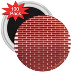 Brick Lake Dusia Texture 3  Magnets (100 pack) Front