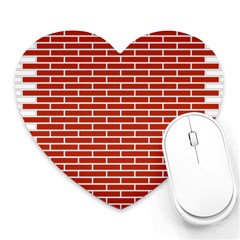 Brick Lake Dusia Texture Heart Mousepads by Amaryn4rt