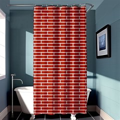 Brick Lake Dusia Texture Shower Curtain 36  X 72  (stall)  by Amaryn4rt