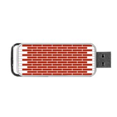 Brick Lake Dusia Texture Portable Usb Flash (two Sides) by Amaryn4rt