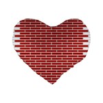 Brick Lake Dusia Texture Standard 16  Premium Heart Shape Cushions Front