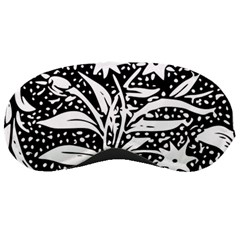 Decoration Pattern Design Flower Sleeping Masks by Amaryn4rt