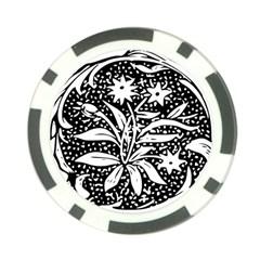 Decoration Pattern Design Flower Poker Chip Card Guard (10 Pack) by Amaryn4rt