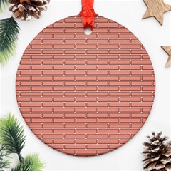 Brick Lake Dusia Wall Ornament (round) by Amaryn4rt