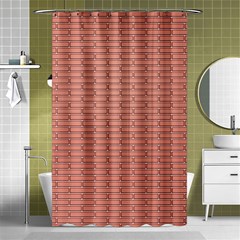 Brick Lake Dusia Wall Shower Curtain 48  X 72  (small)  by Amaryn4rt