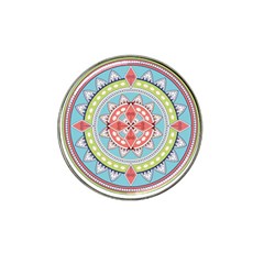 Drawing Mandala Art Hat Clip Ball Marker by Amaryn4rt