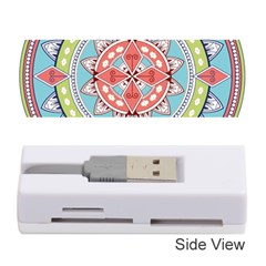 Drawing Mandala Art Memory Card Reader (stick)  by Amaryn4rt