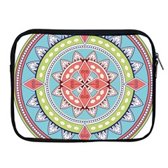 Drawing Mandala Art Apple Ipad 2/3/4 Zipper Cases by Amaryn4rt