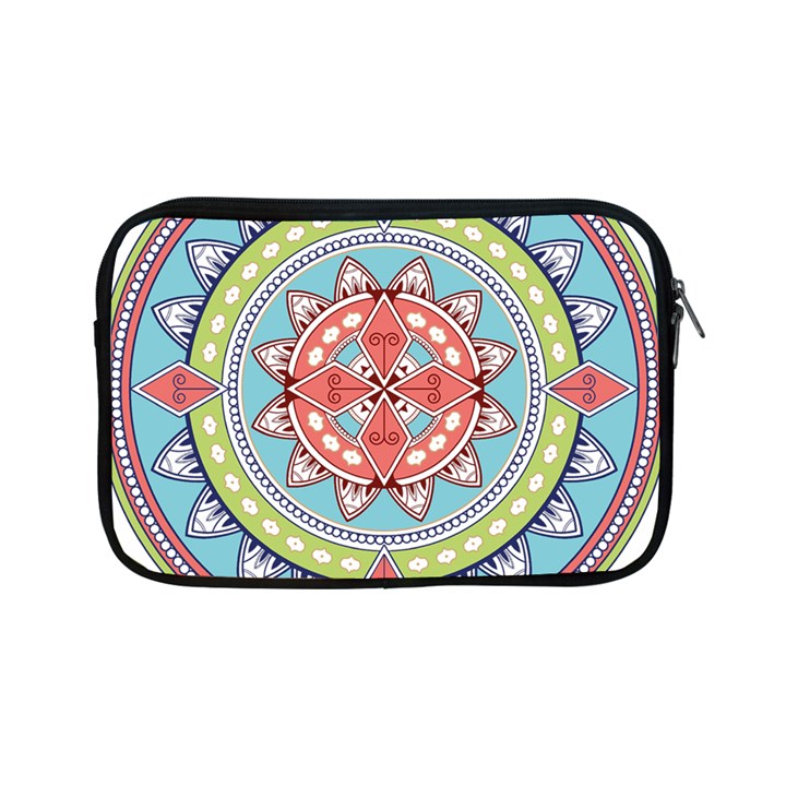 Drawing Mandala Art Apple iPad Mini Zipper Cases