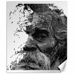 Grandfather Old Man Brush Design Canvas 20  X 24   by Amaryn4rt