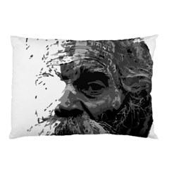 Grandfather Old Man Brush Design Pillow Case by Amaryn4rt