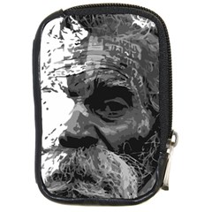 Grandfather Old Man Brush Design Compact Camera Cases by Amaryn4rt