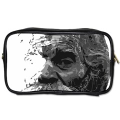 Grandfather Old Man Brush Design Toiletries Bags by Amaryn4rt