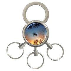 Hardest Frost Winter Cold Frozen 3-ring Key Chains by Amaryn4rt