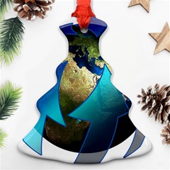 Migration Of The Peoples Escape Christmas Tree Ornament (two Sides)