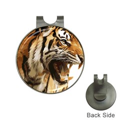 Royal Tiger National Park Hat Clips With Golf Markers by Amaryn4rt