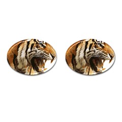 Royal Tiger National Park Cufflinks (oval) by Amaryn4rt