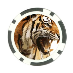 Royal Tiger National Park Poker Chip Card Guard by Amaryn4rt