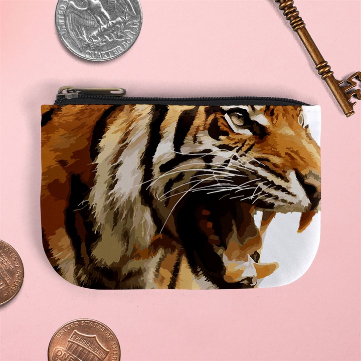 Royal Tiger National Park Mini Coin Purses