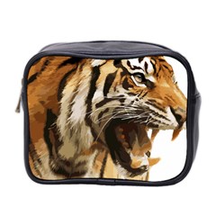 Royal Tiger National Park Mini Toiletries Bag 2-side by Amaryn4rt