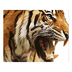 Royal Tiger National Park Double Sided Flano Blanket (large)  by Amaryn4rt