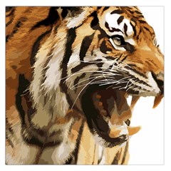 Royal Tiger National Park Large Satin Scarf (square) by Amaryn4rt