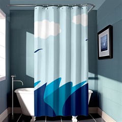 Sea Shower Curtain 36  X 72  (stall)  by Amaryn4rt